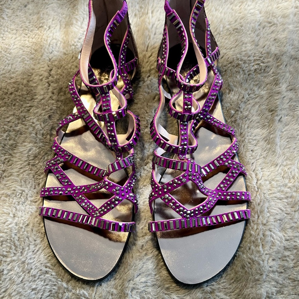 Vince Camuto Emera Purple Sandals